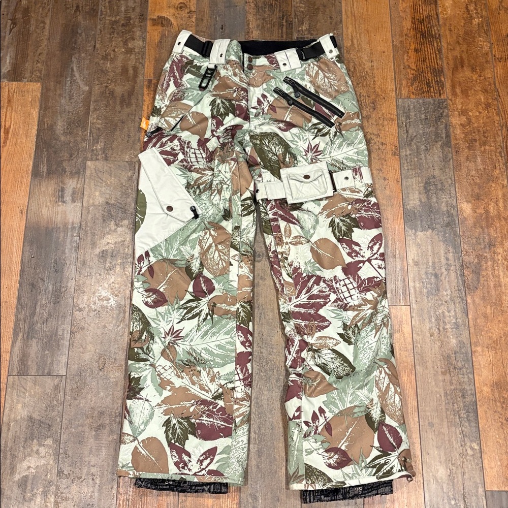 GRENADE Fatigue Project Snowboarding Skiing Pants - Camo Leaf- Waterproof